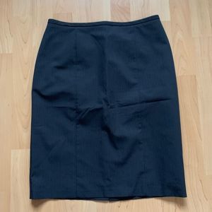 Black Striped Jacob Skirt